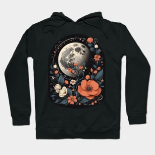 Flowers in the moon Hoodie